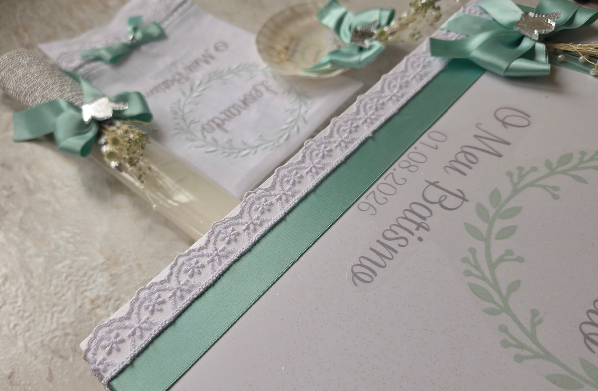 Conjunto de Batismo "Leonardo" 👼