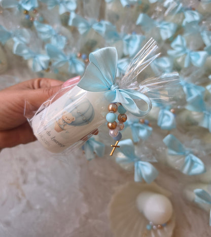 Vela personalizada + mini dezena 🐻