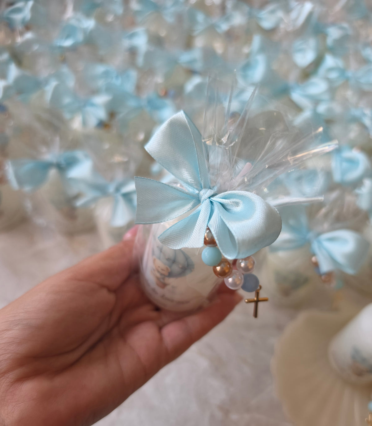 Vela personalizada + mini dezena 🐻
