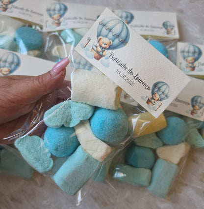 Sacos de gomas ursinho balão 🐻