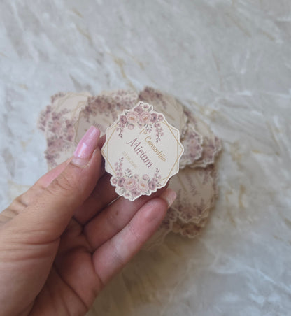 Etiquetas personalizadas 🌸
