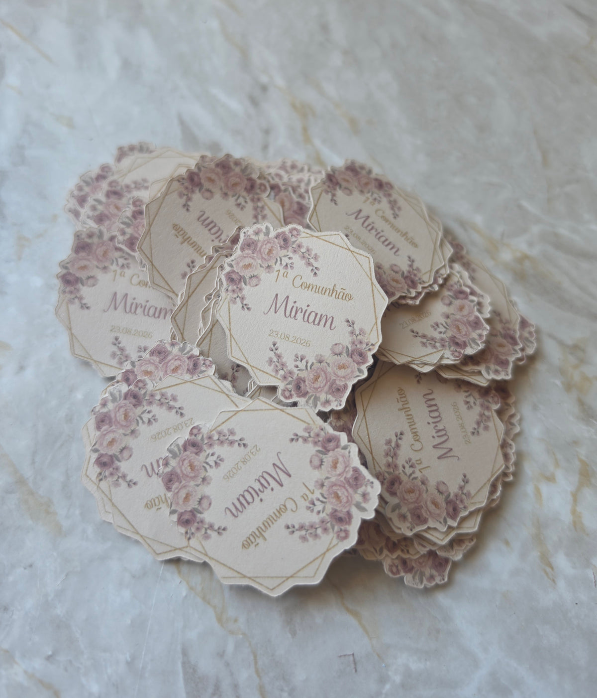 Etiquetas personalizadas 🌸