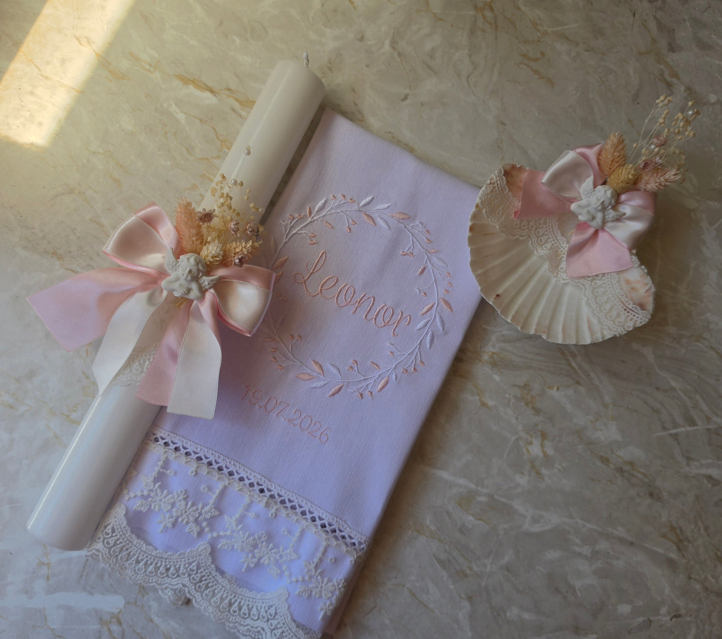 Conjunto de Batismo "Leonor 👼"