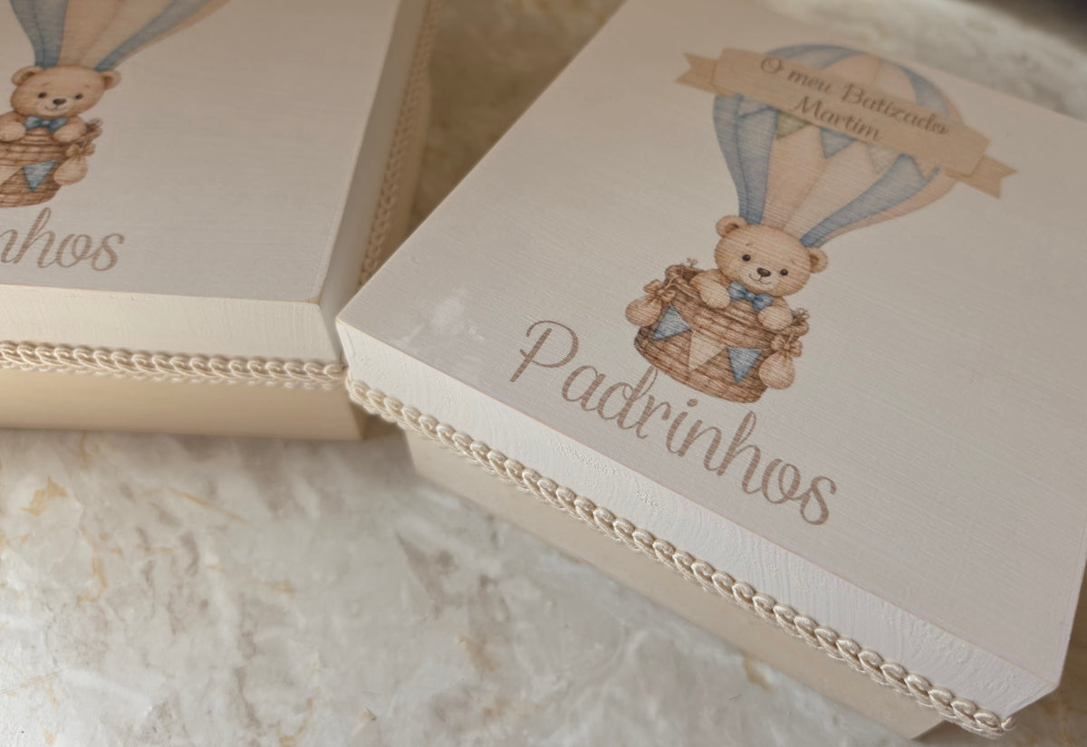 Caixas especiais Padrinhos 🐻