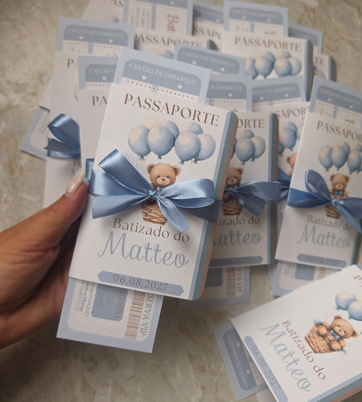 Convite passaporte Matteo 🐻