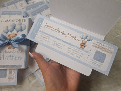 Convite passaporte Matteo 🐻