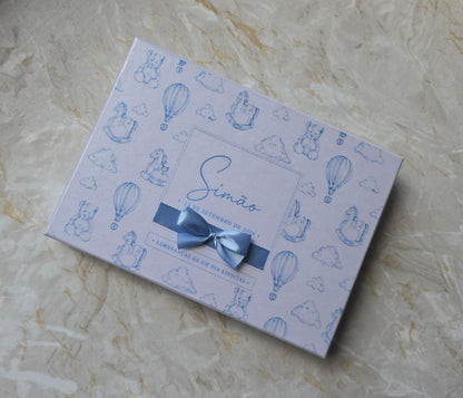 Livro de honra A5 + caixa + caneta 💙