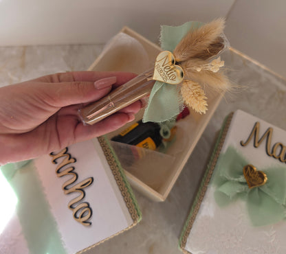 Caixas para Padrinhos "Nélio" 💚