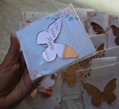 Íman borboleta 🦋 rose gold
