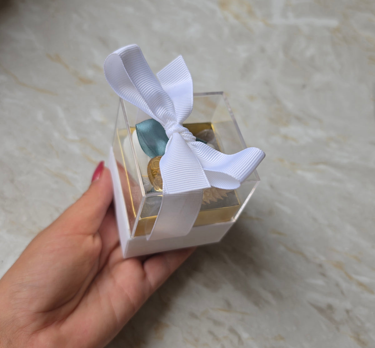 Mini concha de gesso perfumado Premium 🤍