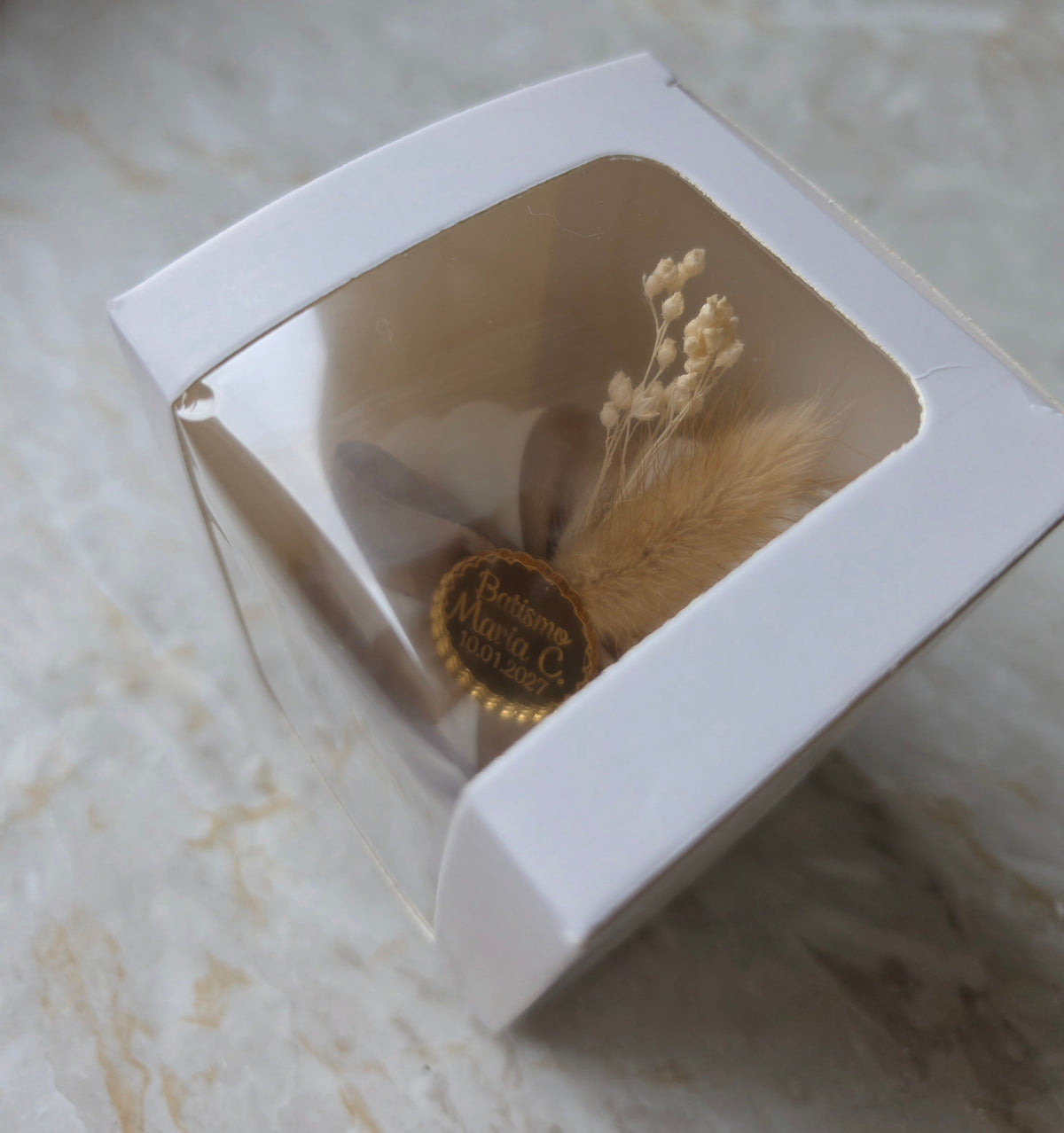 Concha grande em gesso perfumado 🌼
