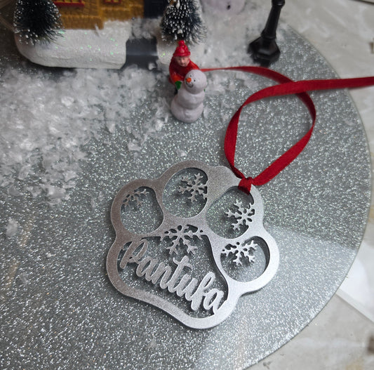 Pendente Natal Patinha 🐶🐱