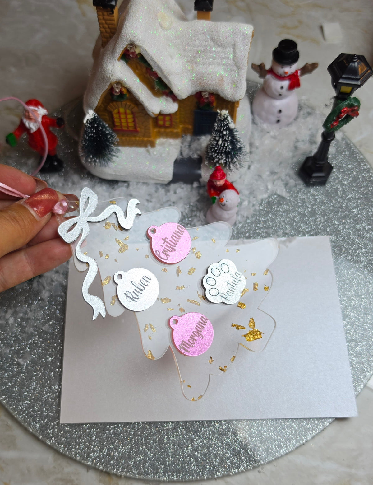 Pendente Árvore de Natal acrílico ( várias opções) 🎄