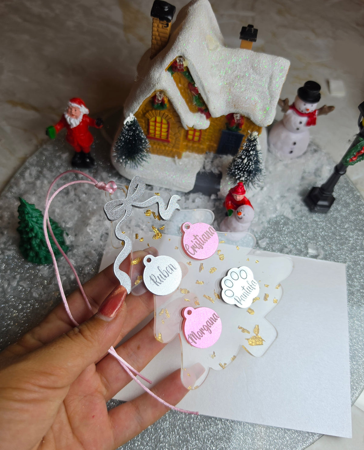 Pendente Árvore de Natal acrílico ( várias opções) 🎄