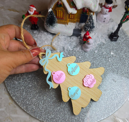 Pendente Árvore de Natal acrílico ( várias opções) 🎄