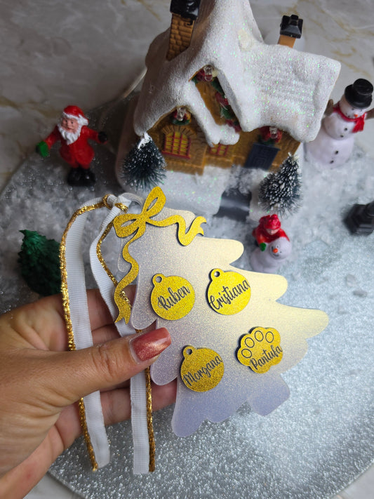 Pendente Árvore de Natal acrílico ( várias opções) 🎄