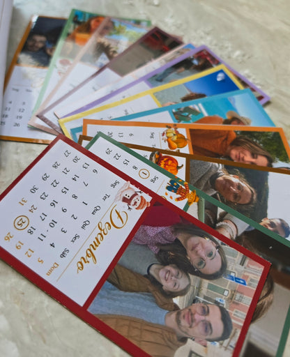 🎆 Vem aí +365 dias juntos 🎆(kit calendários personalizados íman)