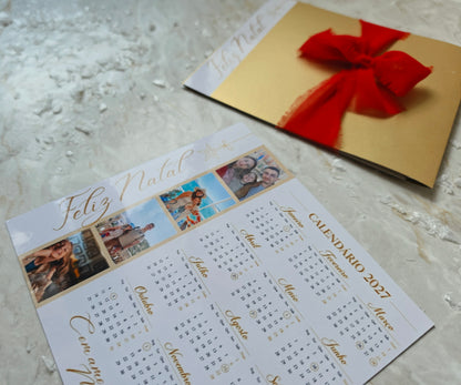Calendário íman com fotos 2027 🎁